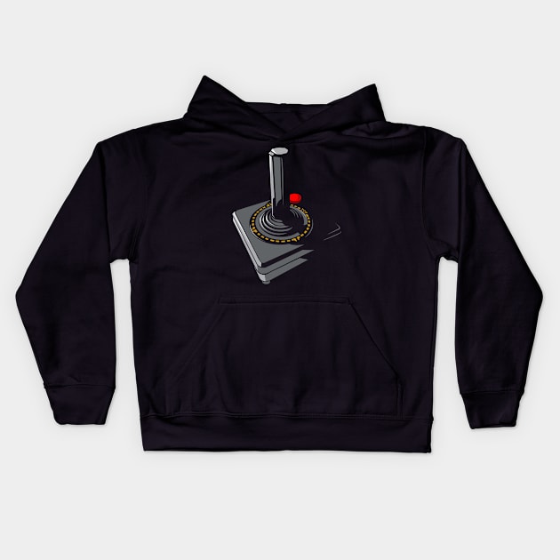 Old Skool Control Kids Hoodie by Illustratorator